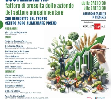 Sostenibilità fattore di crescita delle aziende del settore agroalimentare   Consilium Team